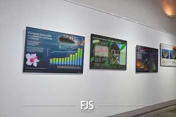  Telde da acogida a la exposición sobre los efectos del cambio climático en Canarias/TA.